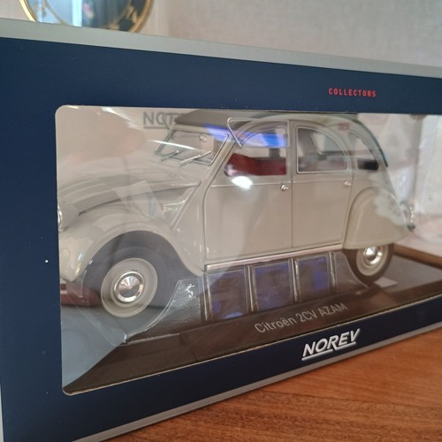 Citroen 2cv azam - gris, rosé