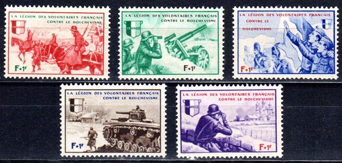 Timbres lvf série - série, borodino