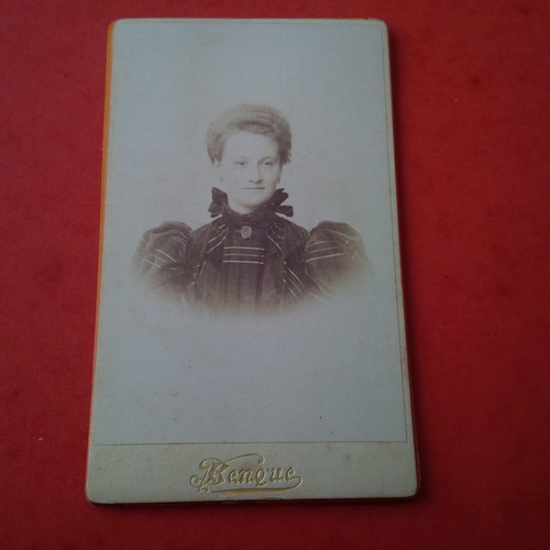 Photo cdv portrait femme - femme, mode