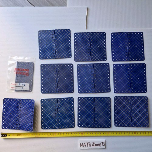 Meccano 198 bleu et - et, or