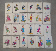 vintage ancien   jeux de carte 7 familles