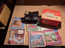 visionneuse view-master 3d sawyer's model E bakelite + 21 Bobines 