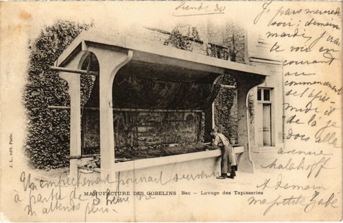 Cpa paris manufacture - manufacture, des