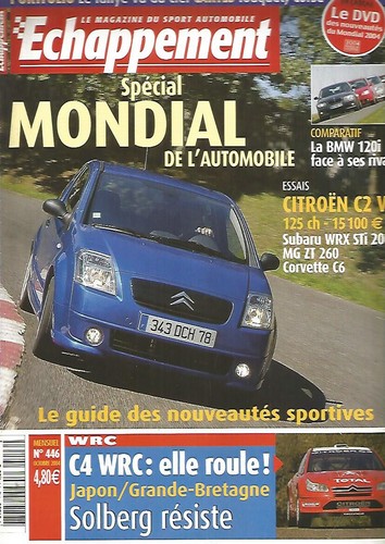 Echappement 446 citroen - n°446, c2