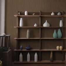 En Bois Lattes Biseau Rayure