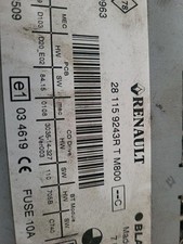 Autoradio d'origine RENAULT MEGANE 3 281152936R