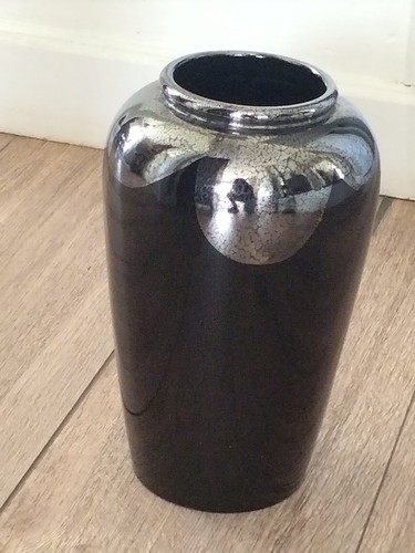 Ancien vase noir - ancien,