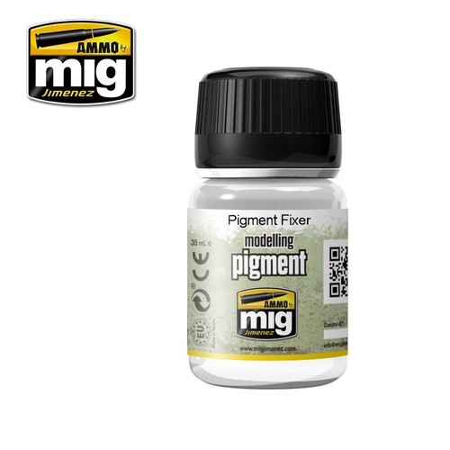 Peinture pigment fixateur 35ml - fixateur,