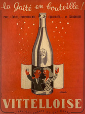 AFFICHE POSTER VITTELLOISE