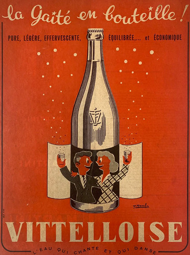 Affiche poster vittelloise - affiche,