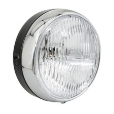 Optique phare avant rond