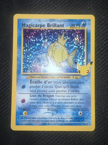 Carte pokémon magicarpe - carte,