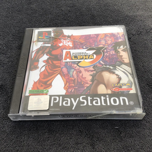 Ps1 street fighter alpha - 3, fra