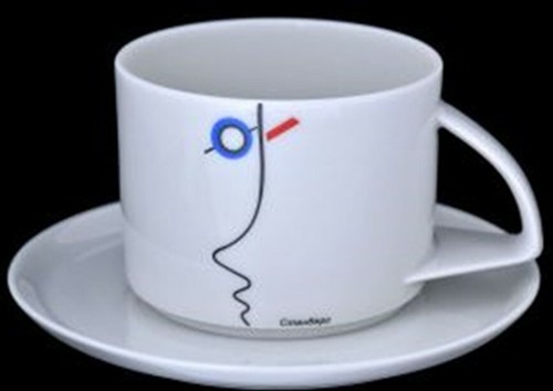 Lomonosov tasse porcelaine - lomonosov,