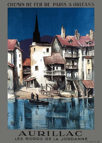 Affiche chemin fer - chemin,