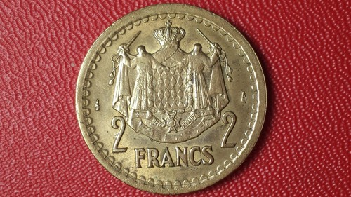 Francs monaco 1945 - monaco,