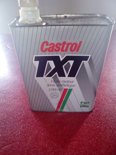 Ancien bidon huile castrol - d'huile,