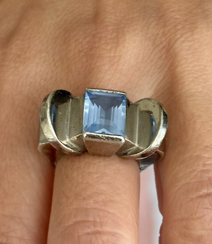Superbe bague tank art deco - superbe,