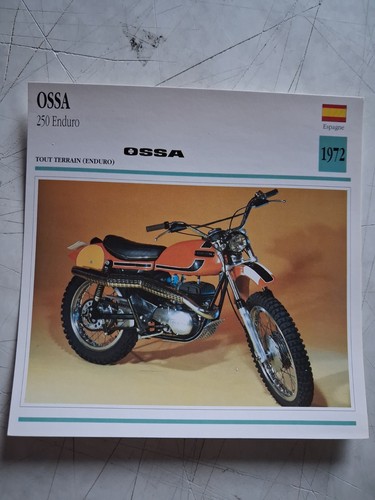 Ossa enduro 250 1972 - , carte