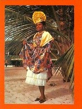 SAINT-BARTHELEMY(ANTILLES) CPM " BELLE CREOLE / ROBE " 
