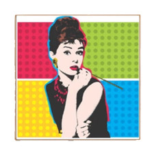 AFFICHE ANDY WARHOL toile