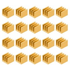 7x7x6mm Doré Thermique