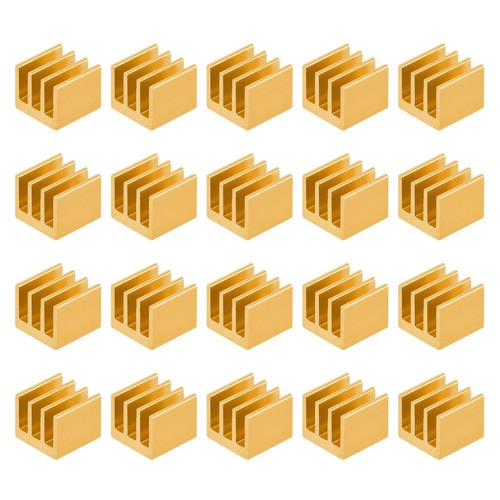 7x7x6mm doré thermique - 7x7x6mm,
