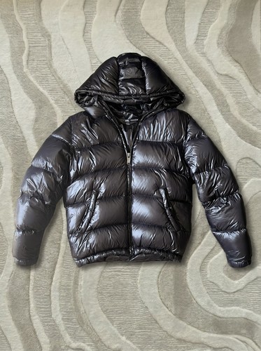 Zara doudoune brillante noire - zara,
