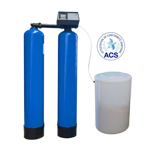 Adoucisseur eau duplex 2x75l - adoucisseur,