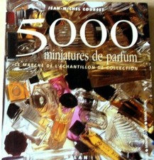 Livre 5000 miniatures de parfum de j.m.courset