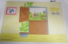 Lego 4215976 Belville Plastic Backdrop 5941 Riding School Ecole Equitation MOC