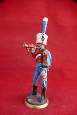 Trompette des chasseurs du 1er empire - Figurine d'art Claude Alexandre Signé