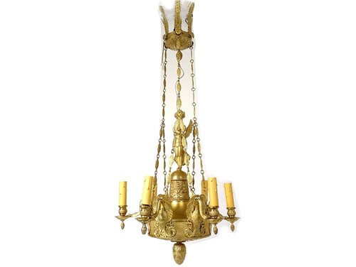 Lustre empire feux - lustre, 6