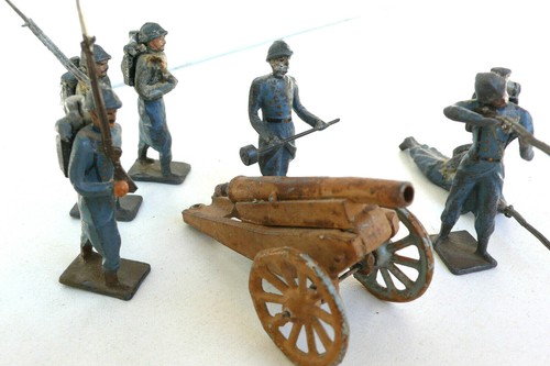 Lot soldats 6 poilus - soldats, 14/18