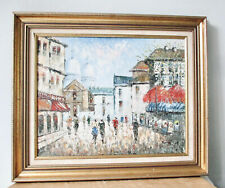 Tableau Huile sur Toile Signé