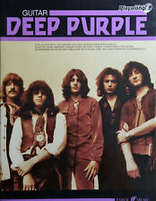 DEEP PURPLE - GUITAR AUTHENTIC PLAYALONG  - SONGBOOK + CD - GUITAR TABS