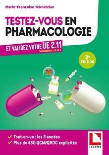 Testez vous pharmacologie - testez-vous,