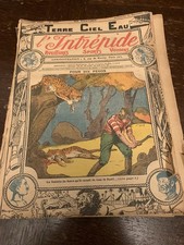 Lot De Magazine L’intrépide Des Années 1920 En L’état Plusieurs Numéros 