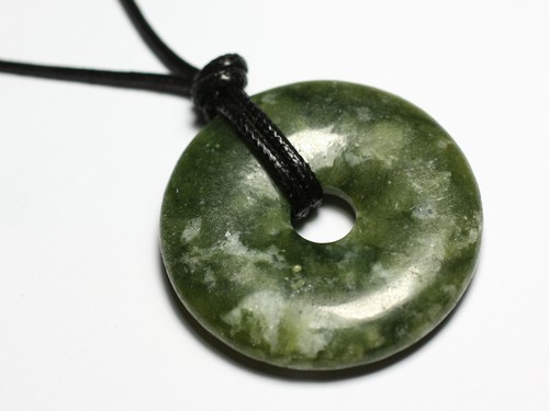 Collier pendentif pierre rond - pendentif,