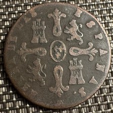 PIECE 8 MARAVÉDIS ISABEL II