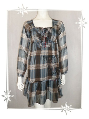 Robe chemisier fantaisie - -,