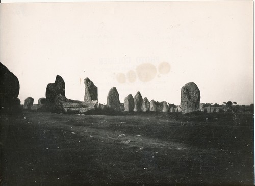 Carnac 1910 alignement de - 1910,