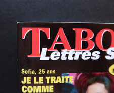 Tabou #20 Lettres Sm bdsm