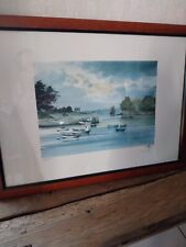 Lithographie  Golfe Du