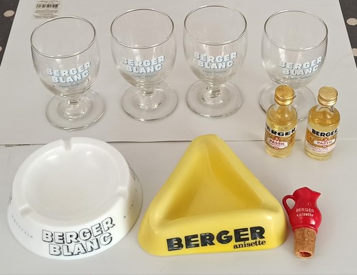 Ricard berger cendriers - berger,,