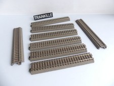62188 / TRIX HO CODE 8 RAILS DROITS BALLASTES CODE 83 LONGUEUR 188,3 MM