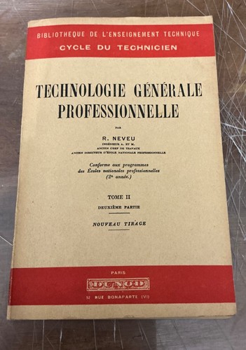 Technologie generale - technologie,