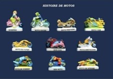 2014 NORDIA HISTOIRE DE MOTOS SIDE-CAR FEVE PORCELAINE BRILLANT 3D au choix