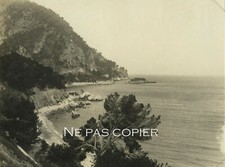 BEAULIEU-SUR-MER  1927 méditerranée Alpes-Maritimes 06 Grande Photo 21 x 28 cm