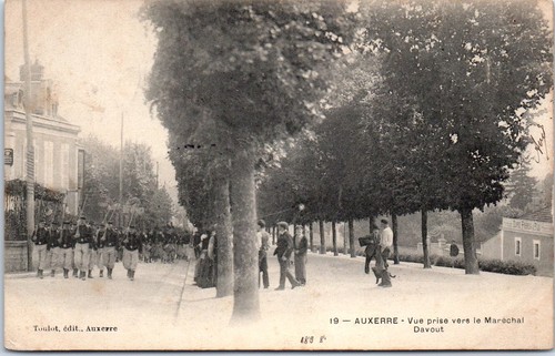 Auxerre vue prise vers le - -,
